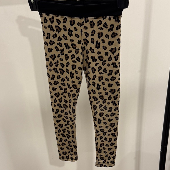 Zara Kids Leopard Print Matching Set - Tan and Black - Picture 4 of 5
